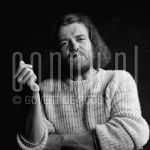 10-01-1979 Joe Cocker in Amsterdam, The Netherlands. January 10, 1979.

[keywords]Posed, Black & White Image, Headshot, Smoking[/keywords]